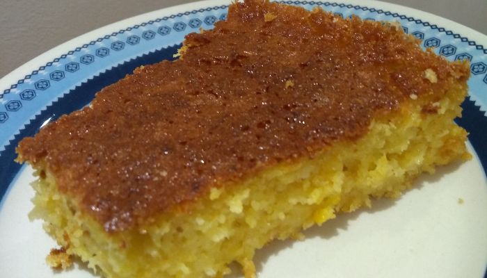 Magia Dourada: O Irresistível Bolo de Milho que Encanta Paladares