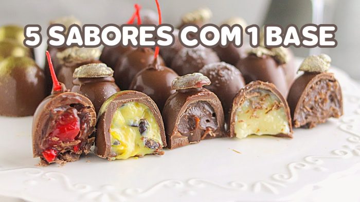 TRUFAS DELICIOSAS – 5 SABORES COM 1 BASE FÁCIL | TRUFAS PARA VENDER E GANHAR MUITO | Day Flaubert
