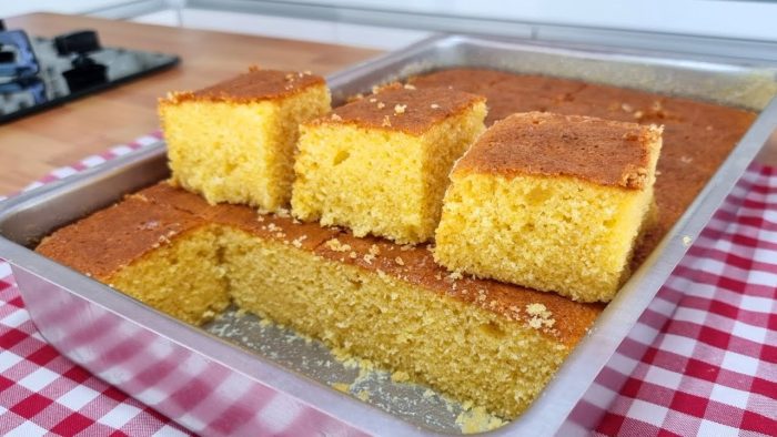 BOLO DE FUBÁ NO LIQUIDIFICADOR FOFINHO E FÁCIL DE FAZER- Receita junina