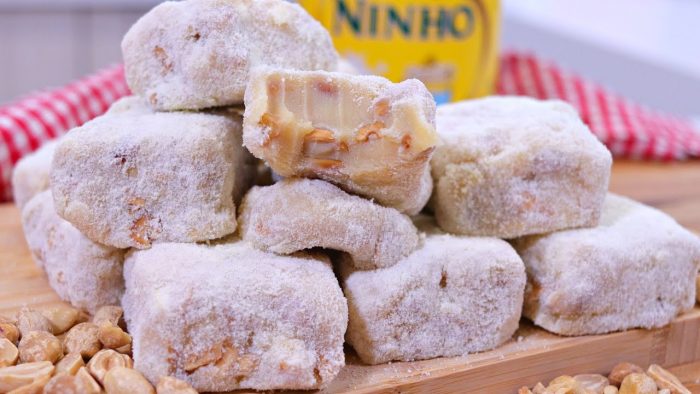 PÉ DE MOÇA DE LEITE NINHO | SUPER MACIO, DELICIOSO E MENOS DOCE QUE O TRADICIONAL