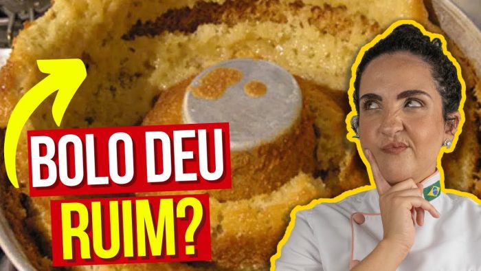 É POR ISSO QUE SEU BOLO SEMPRE DÁ ERRADO: Descubra os erros mais comuns!