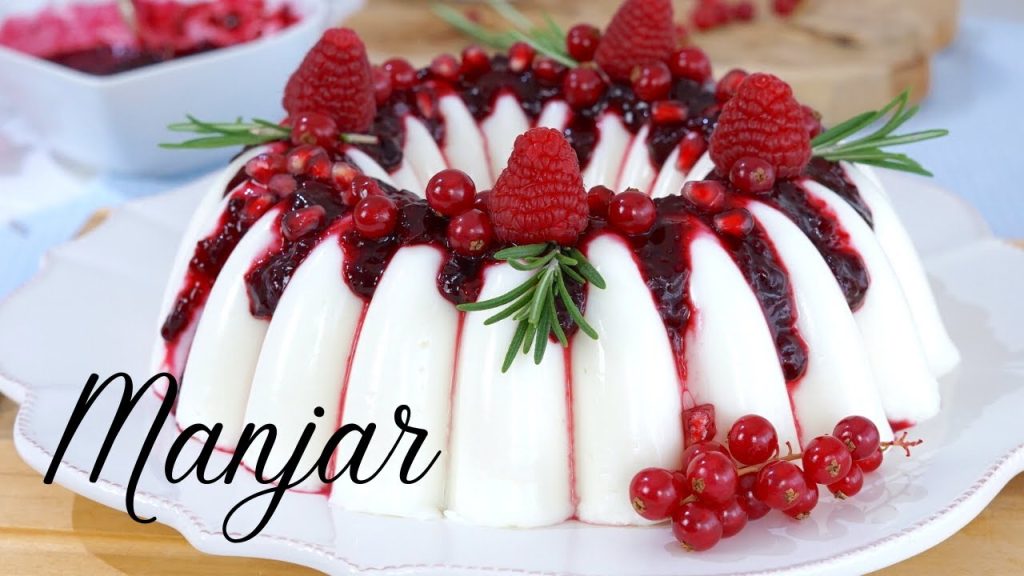 MANJAR DE COCO COM GELÉIA DE FRUTAS VERMELHAS | RAQUEL CICOLIN