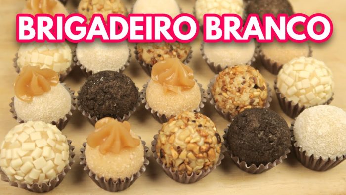 BRIGADEIRO BRANCO PERFEITO: 5 Sabores com 1 Base Única! | Brigadeiro Gourmet para Vender