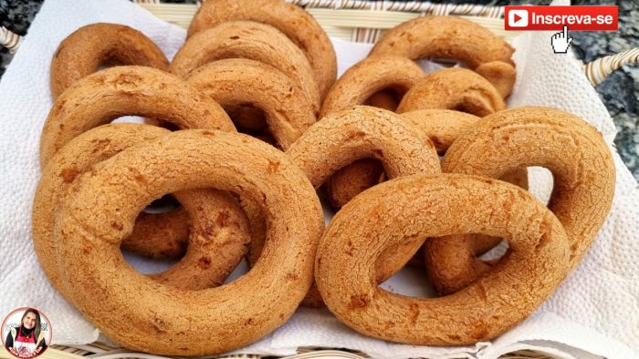 ROSCA DOCE DE POLVILHO COM 3 INGREDIENTES | SEM AÇÚCAR