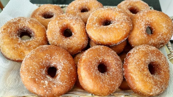 ROSQUINHA AÇUCARADA| DONUTS CASEIRO FOFINHO | Faça e venda