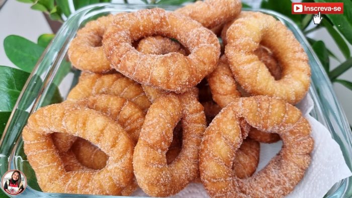 ROSQUINHA TIPO CHURROS gostosa e fácil de fazer