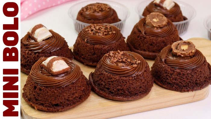 SUCESSO DE VENDAS: MINI BOLO PISCININHA DE CHOCOLATE! | Prático, fácil e barato!