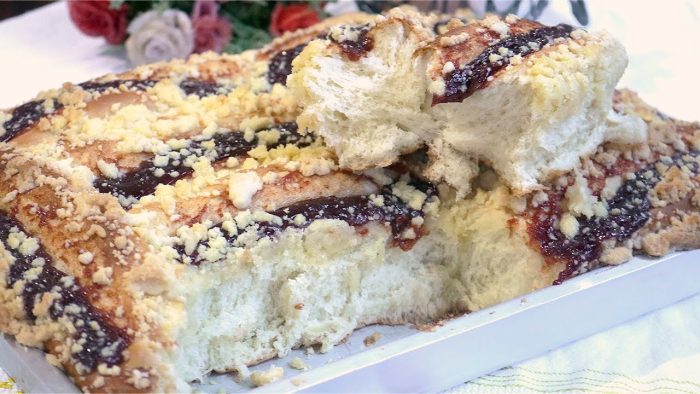 SÓ SUCESSO NAS PADARIAS GAÚCHAS! PÃO CUQUINHA  COM GOIABADA – Pão caseiro com farofa fácil econômico