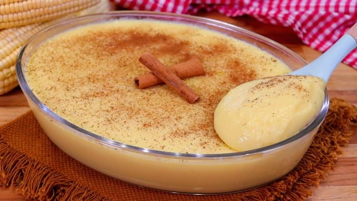 CURAU DE MILHO VERDE TRADICIONAL SEM LEITE CONDENSADO | SÓ 3 INGREDIENTES