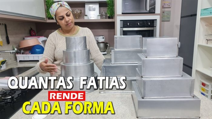 COMO SABER QUANTAS FATIAS RENDE CADA TAMANHO DE FORMA / DE UM JEITO BEM  FÁCIL @PARISCAKEDESIGNER