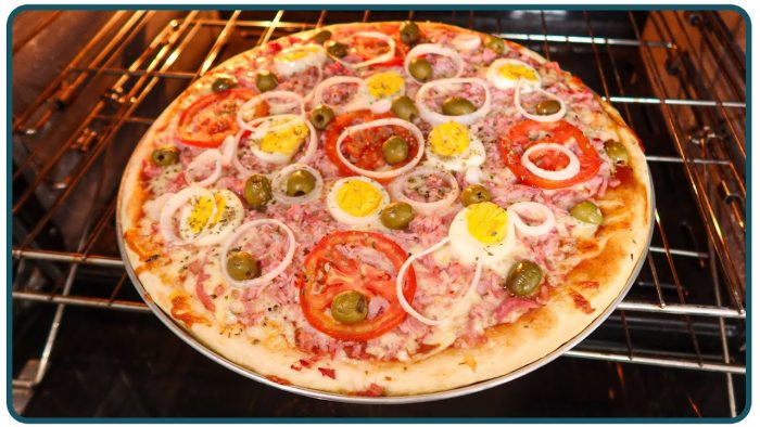 COMO FAZER PIZZA CASEIRA FÁCIL | Nandu Andrade