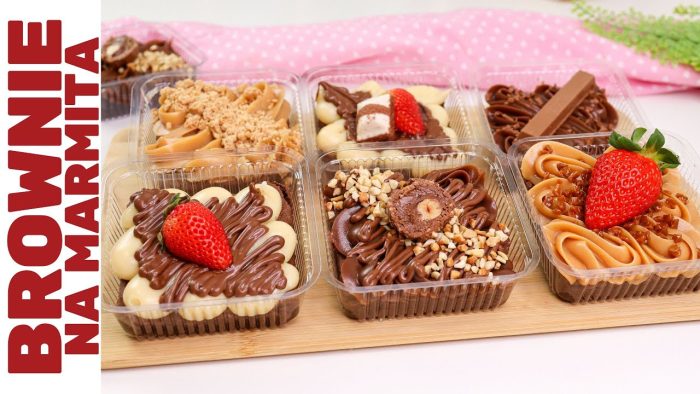 BROWNIE NA MARMITA PERFEITO: 7 SABORES PARA VOCÊ VENDER MUITO! | Práticos, fáceis e deliciosos!