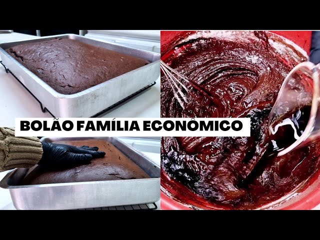 BOLÃO ECONÔMICO CHOCOLATE COM CAFÉ| RÁPIDO FÁCIL SIMPLES.😱