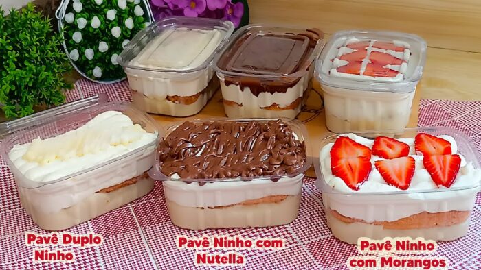 Com apenas 1 receita vamos fazer 3 deliciosos sabores de pavês! OS MAIS VENDIDOS NAS CONFEITARIAS!!!