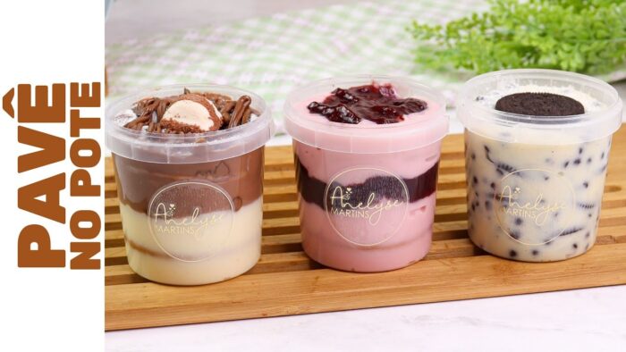 PAVÊ NO POTE PERFEITO: 3 SABORES COM APENAS 1 BASE | Delicioso, econômico e super fácil de fazer!