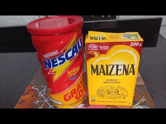 TEM NESCAU E MAISENA?FAÇA ESSES BOLINHOS SEM TRIGO,SEM OVOS PARA O CAFÉ DA MANHÃ OU LANCHE DELICIOSO