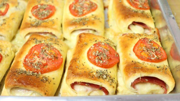 O MELHOR SALGADO ASSADO DE QUEIJO E PRESUNTO – Ganhe muito dinheiro com essa receita