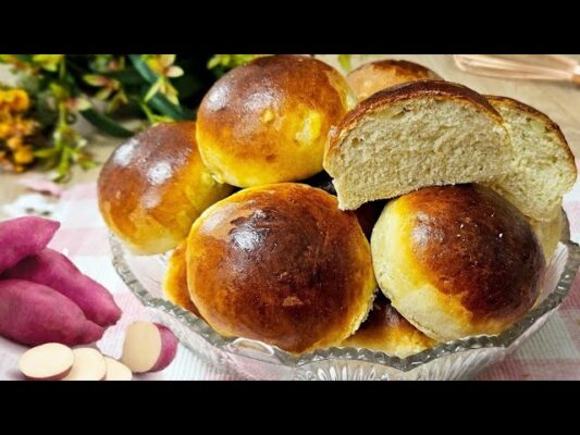 PÃOZINHO DE BATATA DOCE – SUPER FOFINHO!