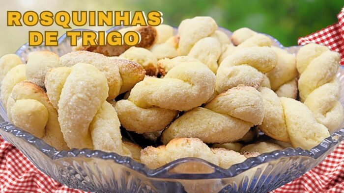 ROSQUINHAS DE TRIGO PARA O CAFÉ – RECEITA SIMPLES