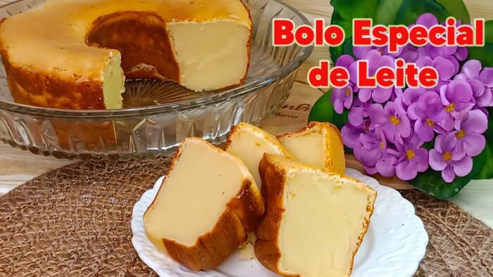 Tem um ingrediente especial que deixa esse BOLO MOLE DE LEITE ainda mais gostoso – vou te contar!!!