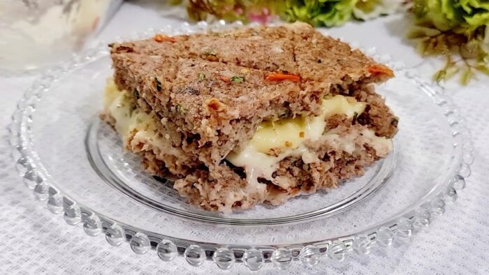 QUIBE ASSADO RECHEADO! SUPER MACIO, ÚMIDO E DELICIOSO.