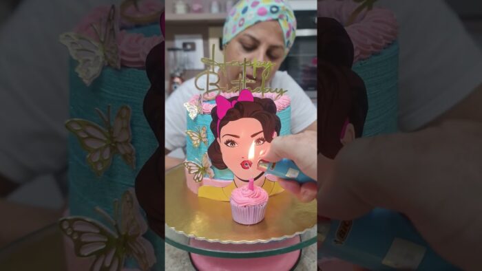 BOLO DE ASSOPRAR BLOW CAKE  #bolosconfeitados #bolo #boloviral #blowcake #shorts