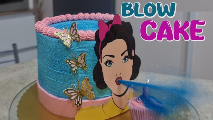 BOLO BLOW CAKE ( BOLO DE SOPRO )😱 UMA NOVA TENDÊNCIA CHEGANDO NO BRASIL 😃 @PARISCAKEDESIGNER
