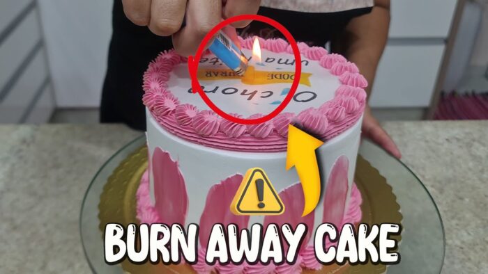 BOLO QUEIMADO 😱 TENDÊNCIA NOS E.U.A  BURN AWAY CAKE / TUTORIAL COMPLETO @PARISCAKEDESIGNER