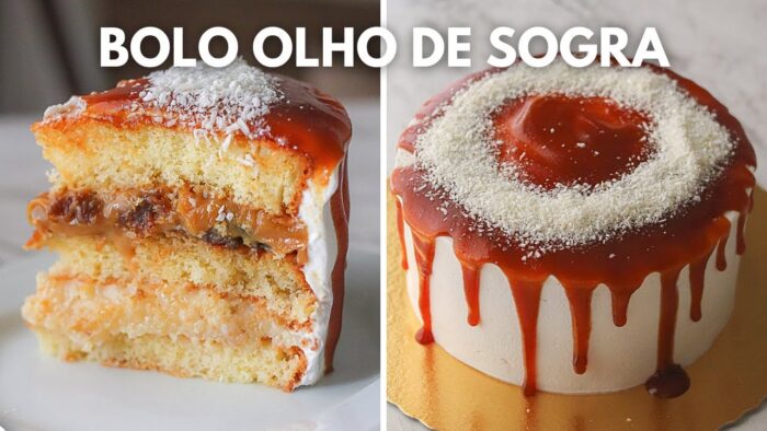 BOLO OLHO DE SOGRA DELICIOSO | MASSA DE PÃO DE LÓ FOFINHA | Day Flaubert