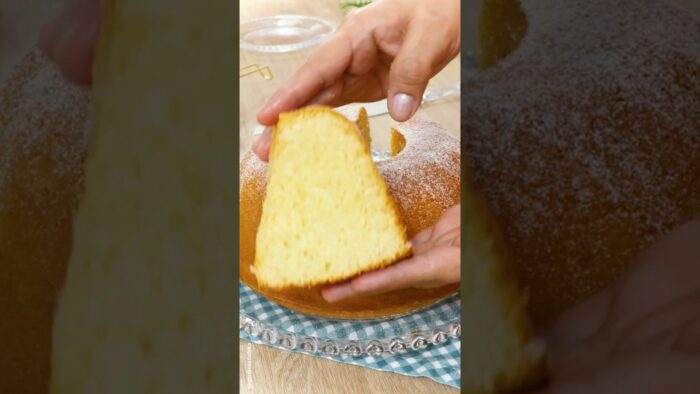 Faz esse Bolo Fofinho ainda hoje! – Bolo rápido de baunilha