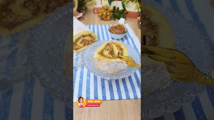 Receita fácil de rocambole fofinho 😁❤️