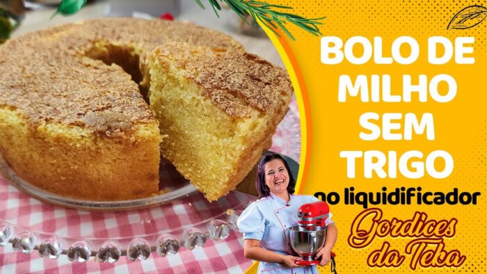 BOLO DE MILHO SEM TRIGO