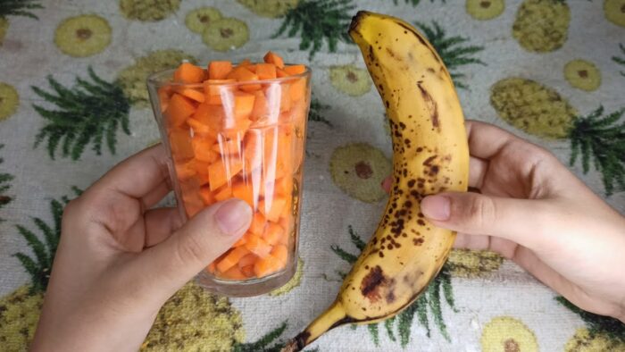 MISTURE CENOURA COM BANANA E NÃO VAI MAIS QUERER PÃO NO CAFÉ DA MANHÃ SEM TRIGO,SEM LEITE EM MINUTOS