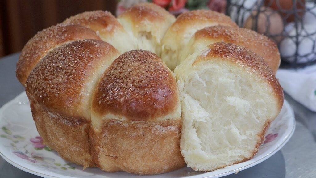 Se vc tem 2 batatas faz essa RECEITA DE PÃO ROSCA SEM SOVAR MACIO E FOFINHO! PÃO DE BATATA