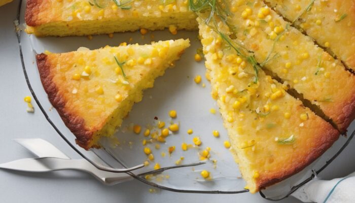 Receita de Bolo de Milho com Raspas de Limão